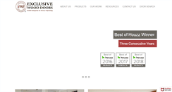 Desktop Screenshot of ewdoors.com