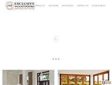Tablet Screenshot of ewdoors.com